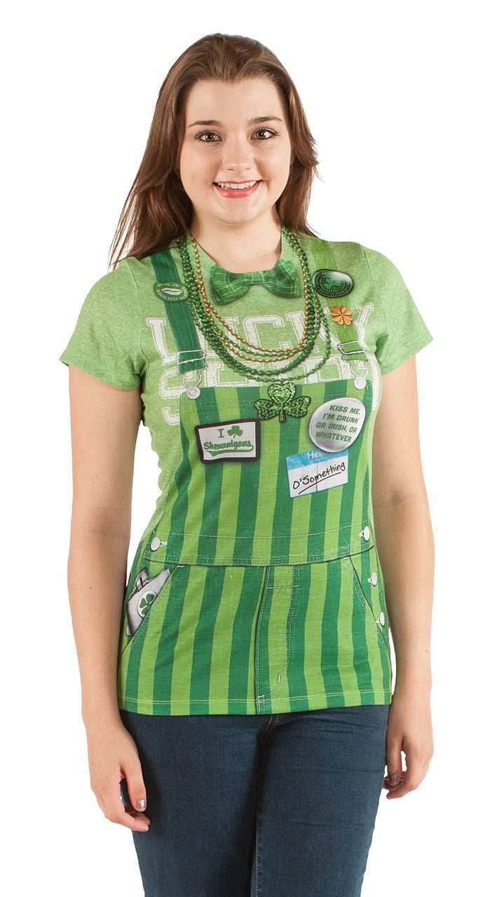 Faux Real Womens Lucky Shirt Shirt - Faux Real - Flyclothing LLC