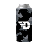 Dayton Black Camo 12oz Slim Can Coolie - Logo Brands - Flyclothing LLC