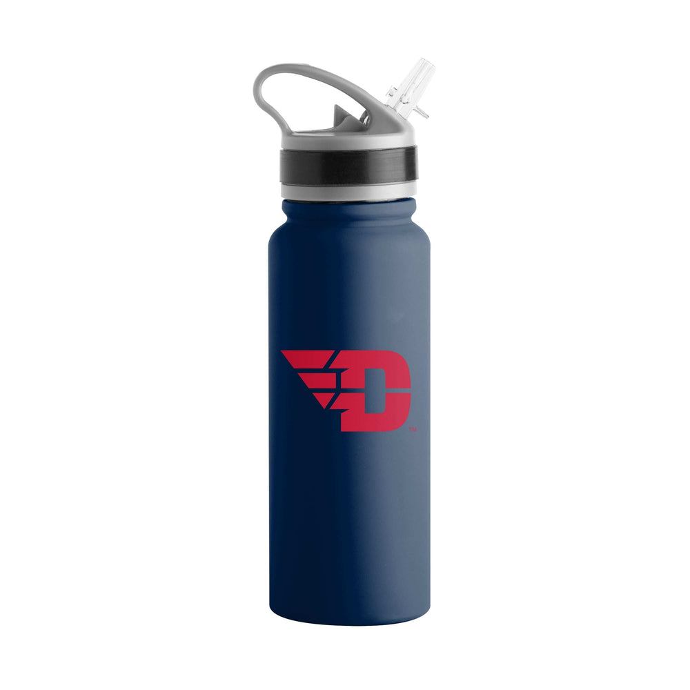 Dayton 25oz Campus Color Letterman Stainless Single Wall Flip Top Bottle - Logo Brands - Flyclothing LLC