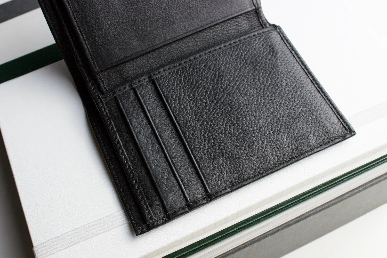 Slimfold Passcase Wallet - Kiko Leather - Flyclothing LLC