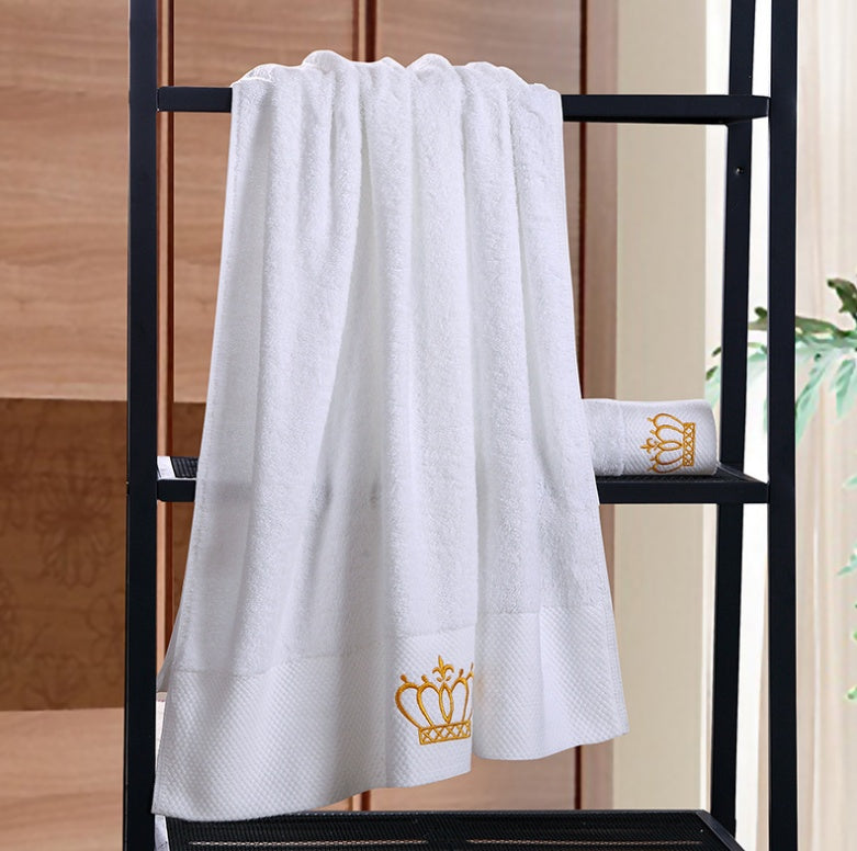 Cotton gift towel custom embroidery boutique hotel hotel sauna large bath towel - My Store - Flyclothing LLC