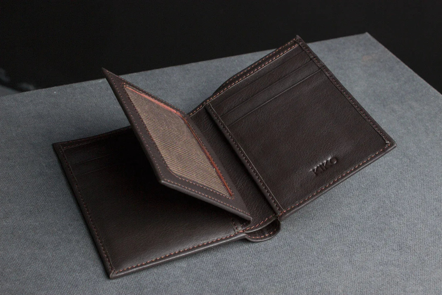 Slimfold Passcase Wallet - Kiko Leather - Flyclothing LLC