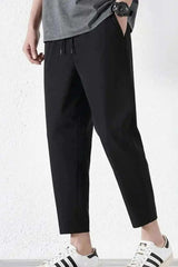 Men's Plus Size Drawstring Pants with Pockets - Trendsi - Flyclothing LLC