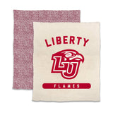 Liberty University Red Logo Luxe Dreams Throw - Logo Brands - Flyclothing LLC