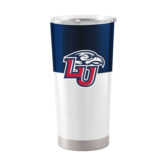 Liberty University 20oz Colorblock Stainless Steel Tumbler - Logo Brands - Flyclothing LLC