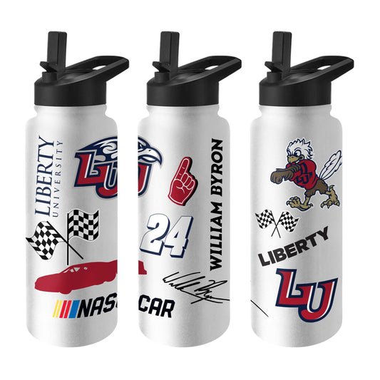 Liberty University/William Byron 24 34oz Native Quencher Bottle - Logo Brands - Flyclothing LLC