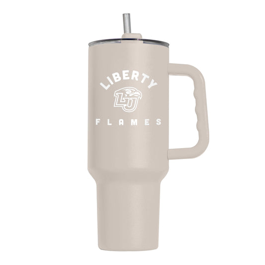 Liberty University 40oz Archway Powder Coat Tumbler - Logo Brands - Flyclothing LLC