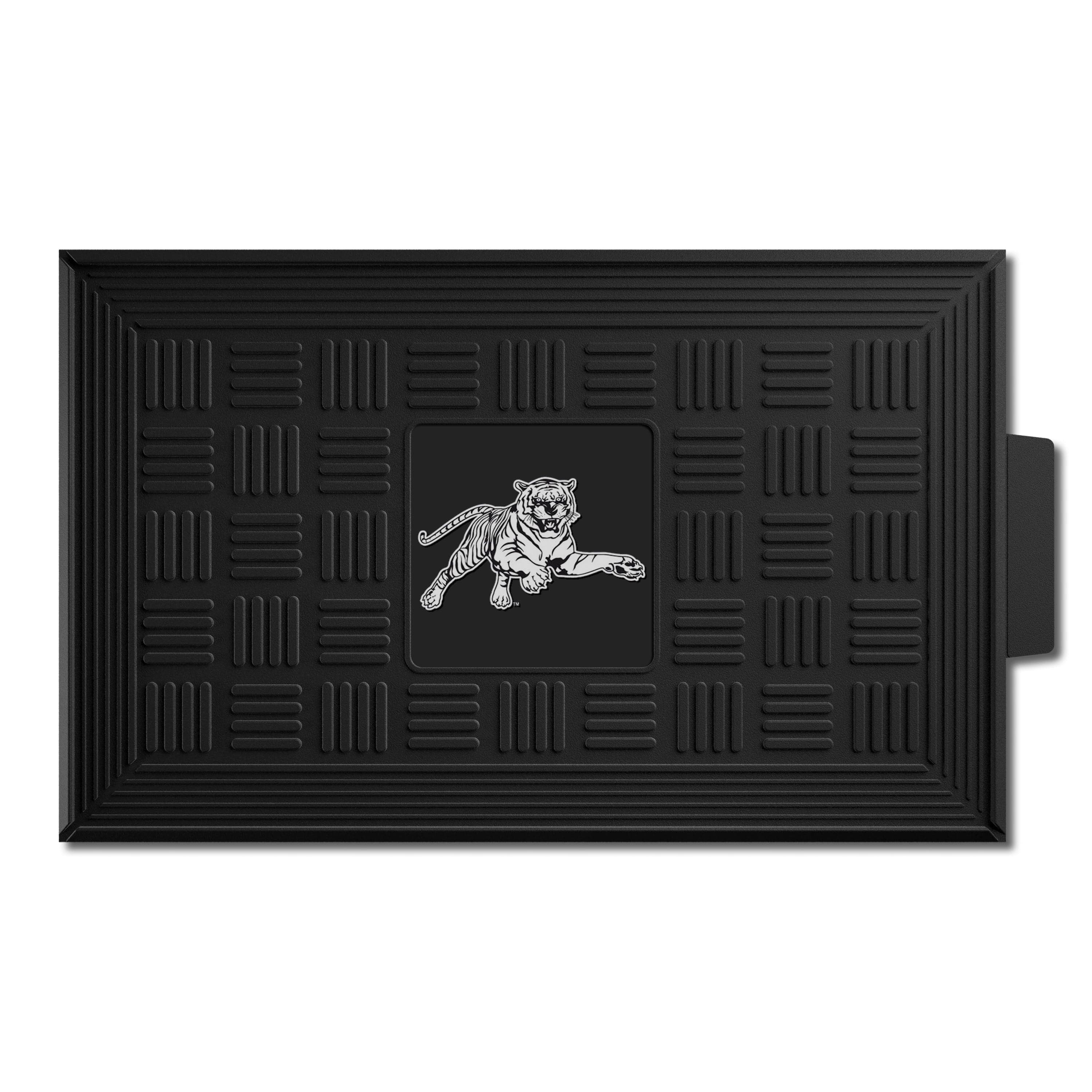 Jackson State Tigers Heavy Duty Vinyl Medallion Door Mat - 19.5in. x 31in. - Jackson State