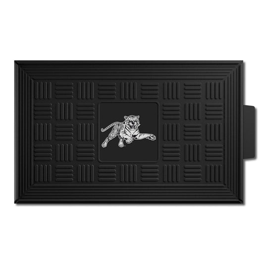 Jackson State Tigers Heavy Duty Vinyl Medallion Door Mat - 19.5in. x 31in. - Jackson State
