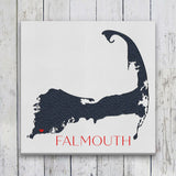 Cape Cod Canvas Customizable Silhouette Wall Decor - Off The Square Designs - Flyclothing LLC