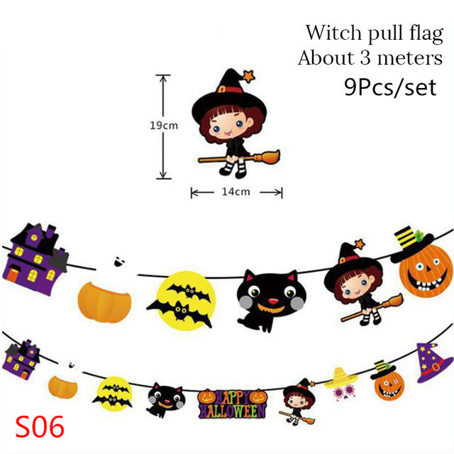 Halloween bunting - My Store - Flyclothing LLC