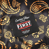 Tactical Emerald Men’s Motorcycle Leather Vest - First Manufacturing Company - Flyclothing LLC