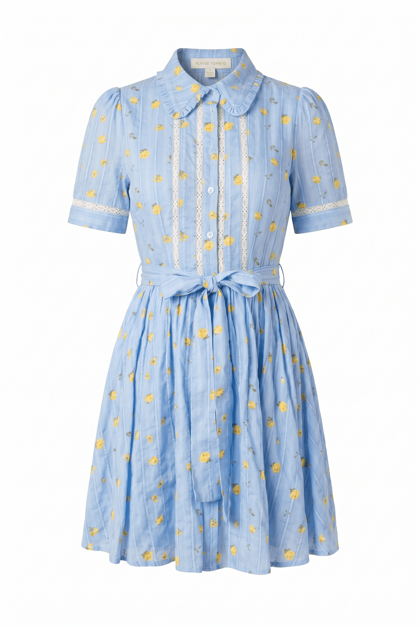 STARLIT SKIES WOVEN MINI DRESS - Flying Tomato - Flyclothing LLC