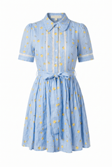 STARLIT SKIES WOVEN MINI DRESS - Flying Tomato - Flyclothing LLC