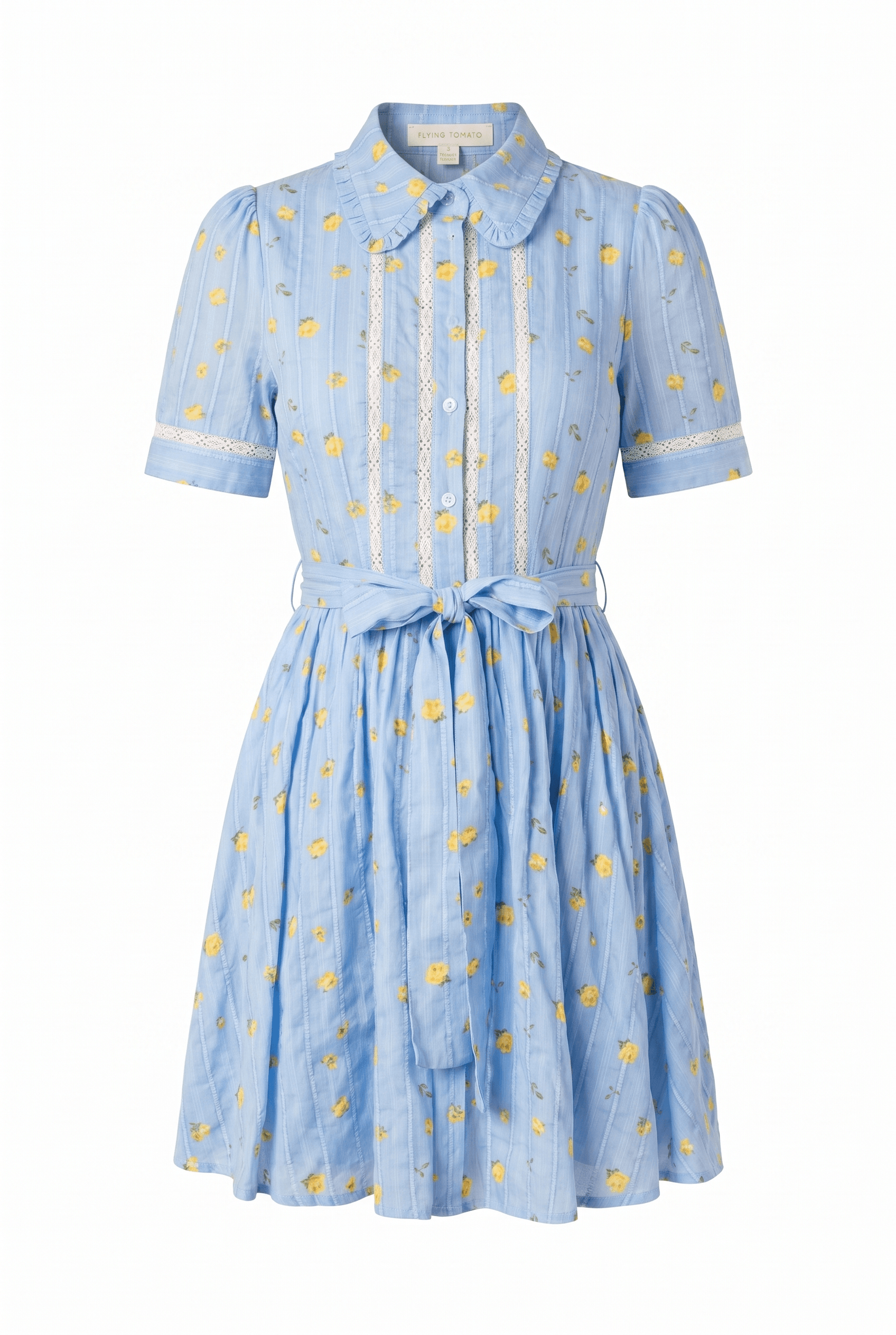 STARLIT SKIES WOVEN MINI DRESS - Flying Tomato - Flyclothing LLC