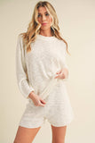 Aemi + Co Round Neck Drop Shoulder Knit Top - Trendsi - Flyclothing LLC