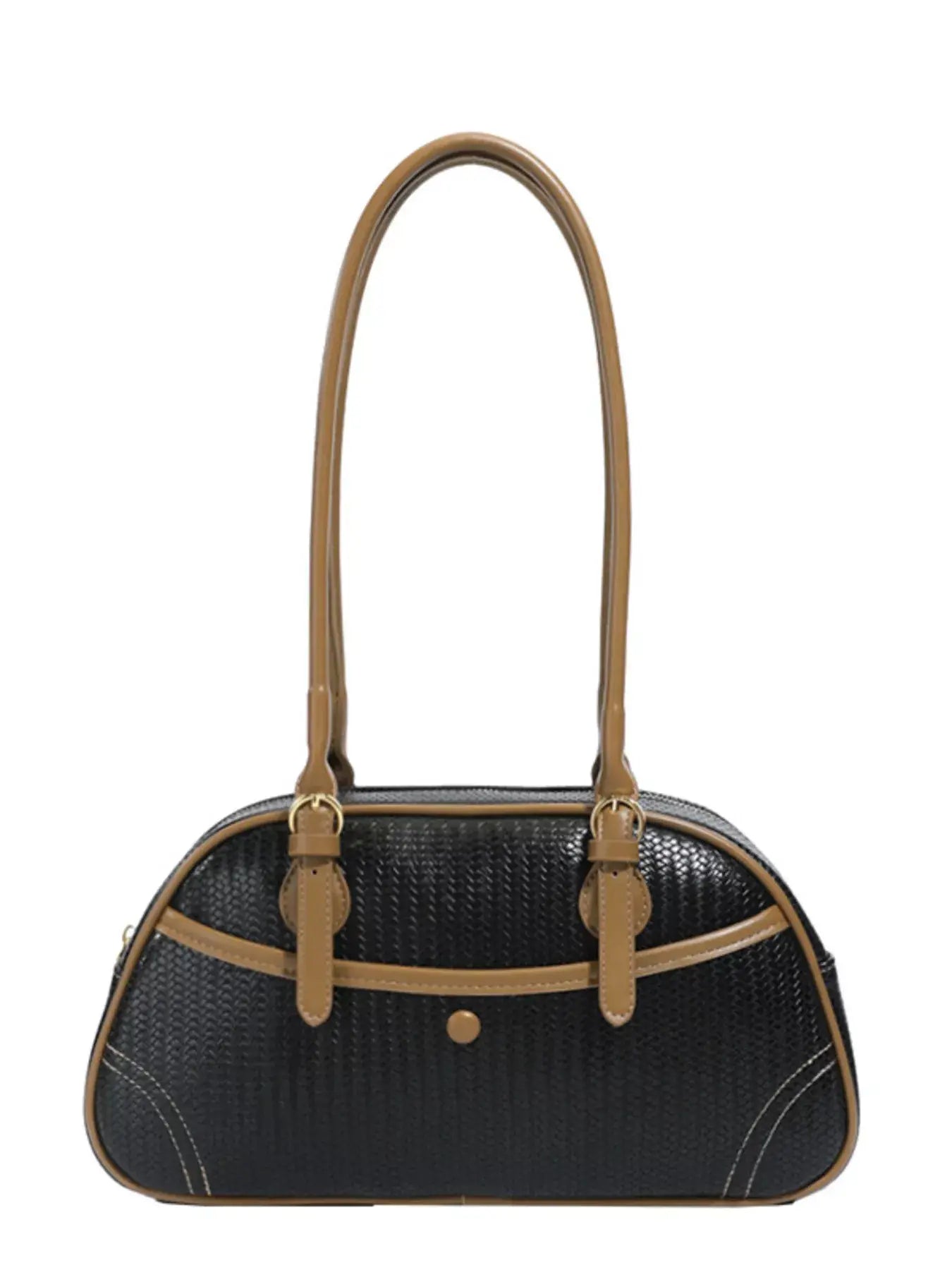 Vintage Buckle Shoulder Bag - Trendsi - Flyclothing LLC