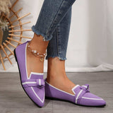 Point Toe Mesh Flat Slip-Ons - Trendsi - Flyclothing LLC