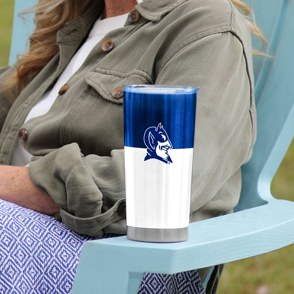 Duke 20oz Colorblock Stainless Steel Tumbler - Logo Brands - Flyclothing LLC