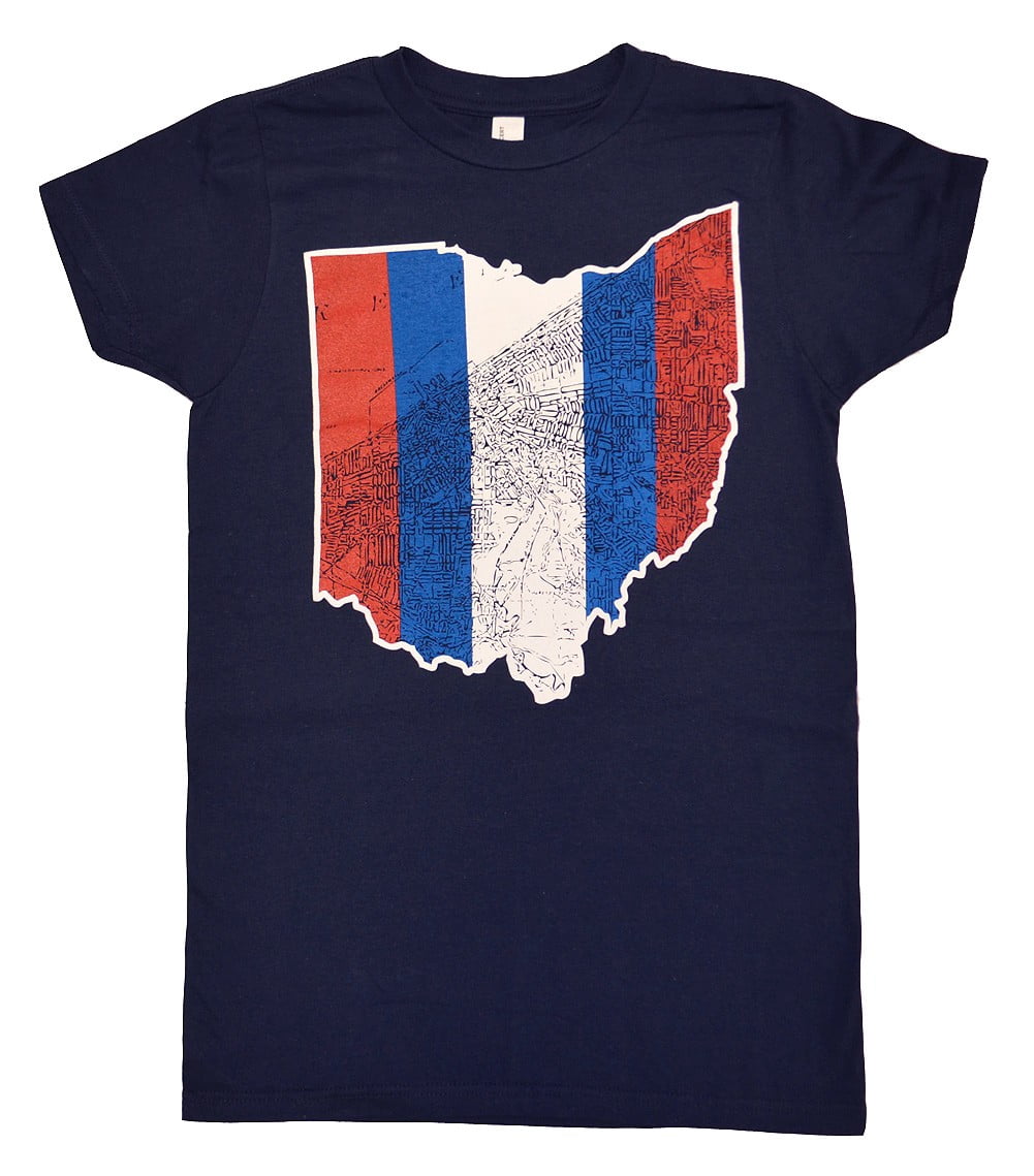 Cleveland Ohio Map Tee