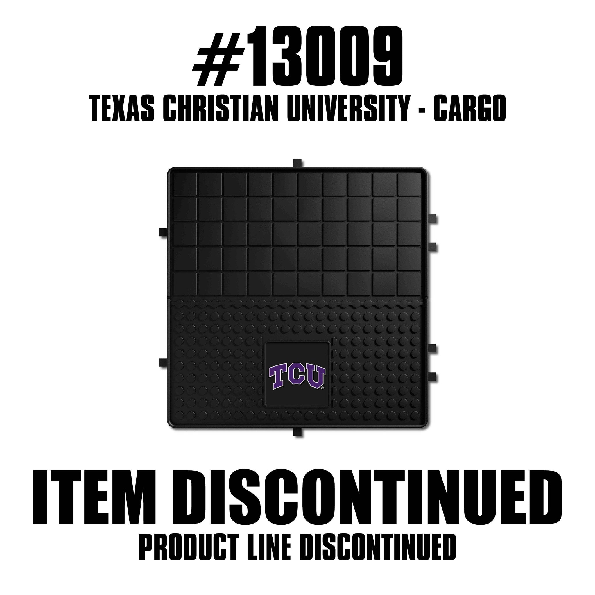 TCU Horned Frogs Heavy Duty Cargo Mat 31"x31" - TCU - Flyclothing LLC
