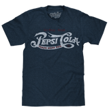 Get Busy, Drink Pepsi Cola Classic Logo T-Shirt - Navy