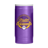 East Carolina 12oz Baseball Powdercoat SlimCan Coolie