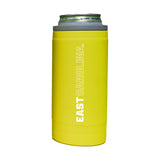 East Carolina 12oz Cru Stacked Soft Touch Slim Coolie
