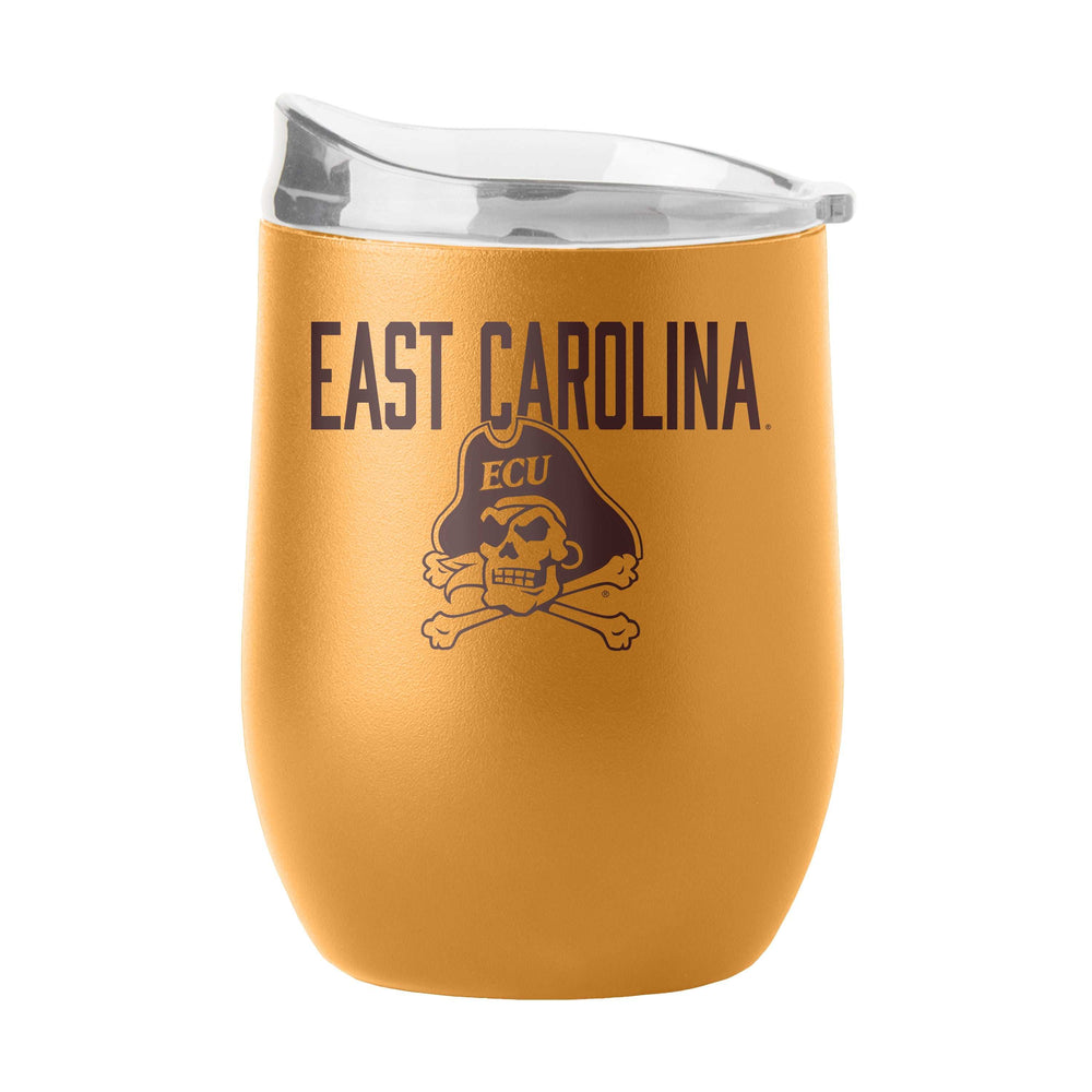 East Carolina 16oz Huddle Powder Coat Curved Bev - Logo Brands - Flyclothing LLC