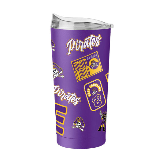 East Carolina 20oz Dreamweave Powder Coat Tumbler - Logo Brands - Flyclothing LLC