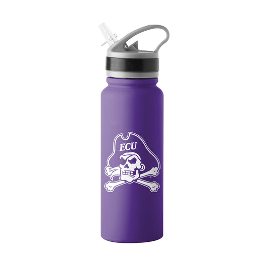 East Carolina 25oz Logo SingleWall FlipTop Bottle - Logo Brands - Flyclothing LLC