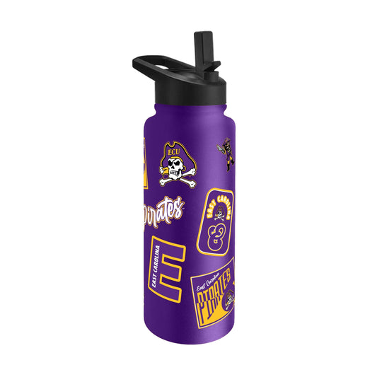 East Carolina 34oz Dreamweave Quencher Bottle - Logo Brands - Flyclothing LLC