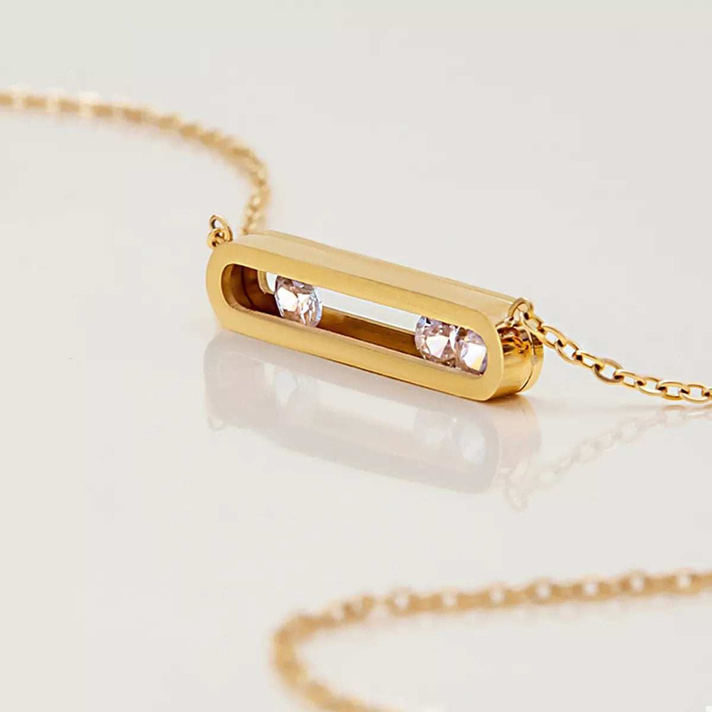 18K Gold-Plated Pendant Necklace - Trendsi - Flyclothing LLC
