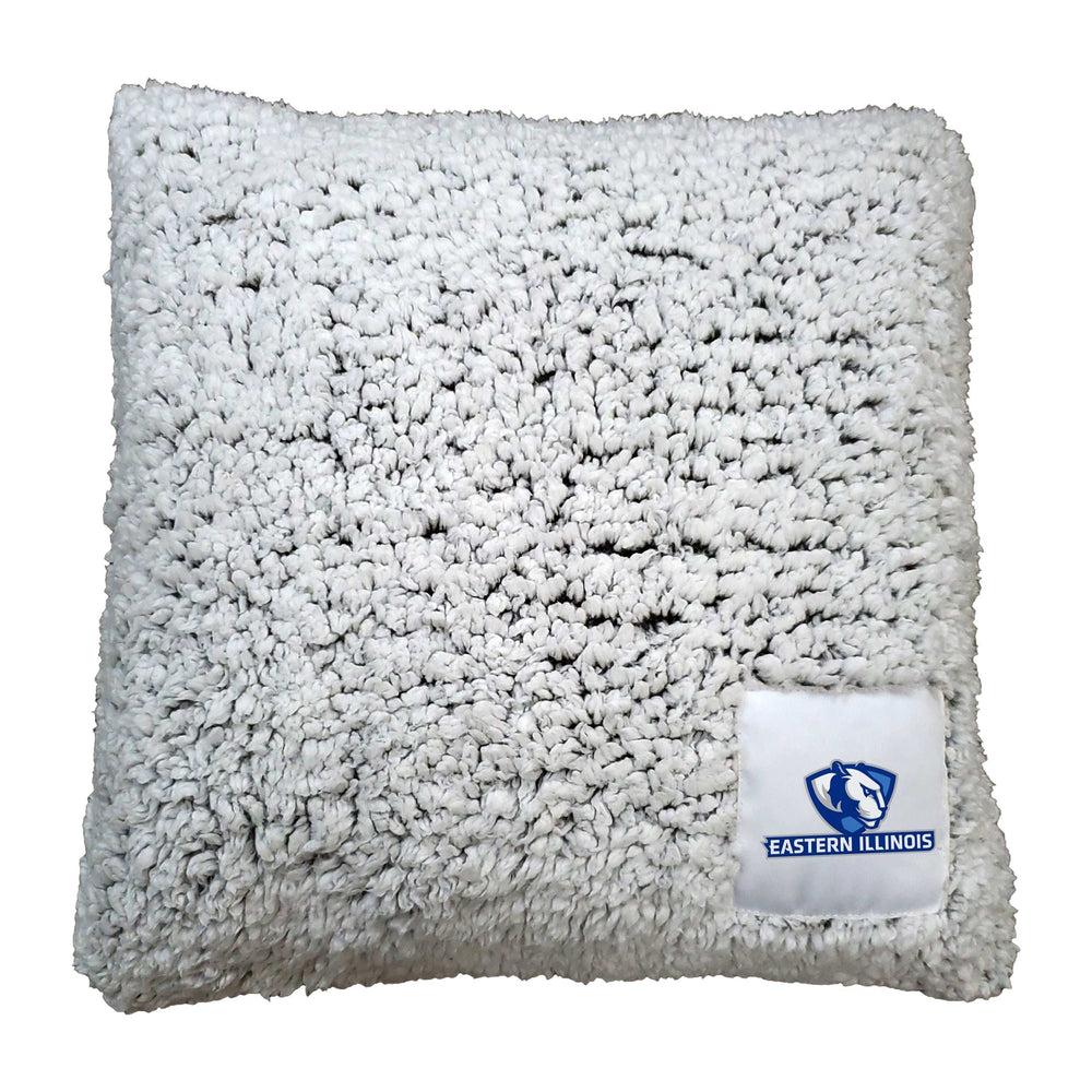 Eastern Illinois Frosty Throw Pillow - Logo Brands - Flyclothing LLC