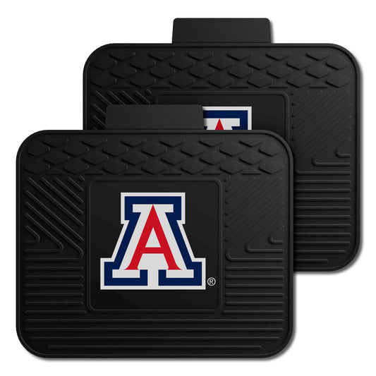 Arizona Wildcats Back Seat Car Utility Mats - 2 Piece Set - Arizona