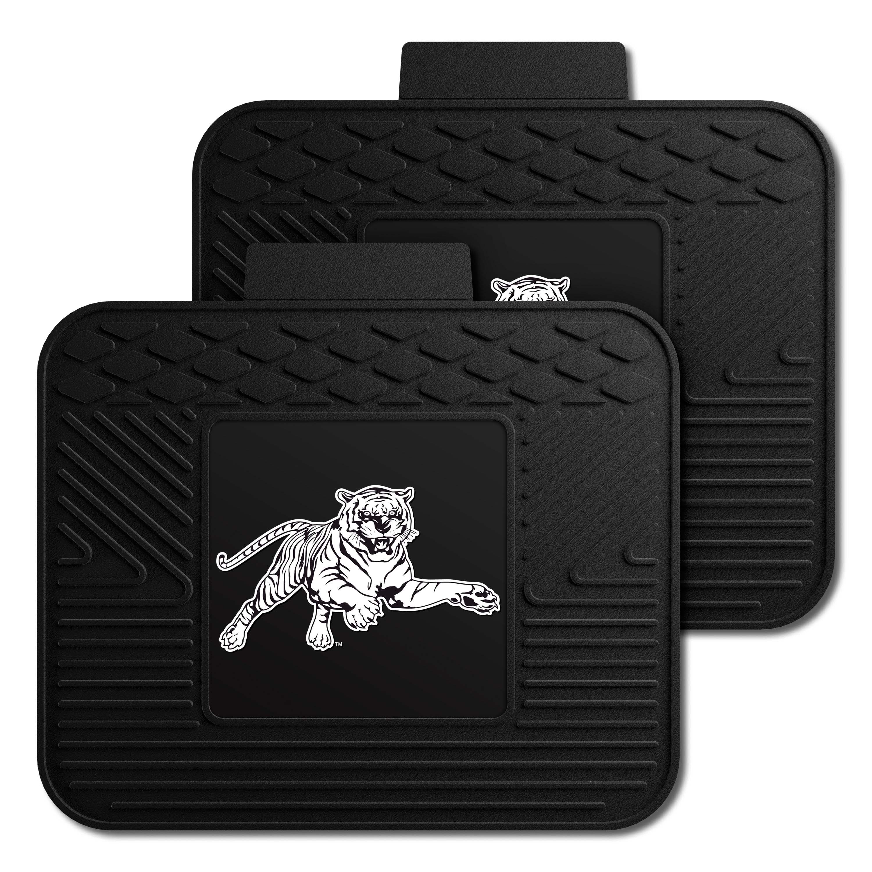 Jackson State Tigers Back Seat Car Utility Mats - 2 Piece Set - Jackson State