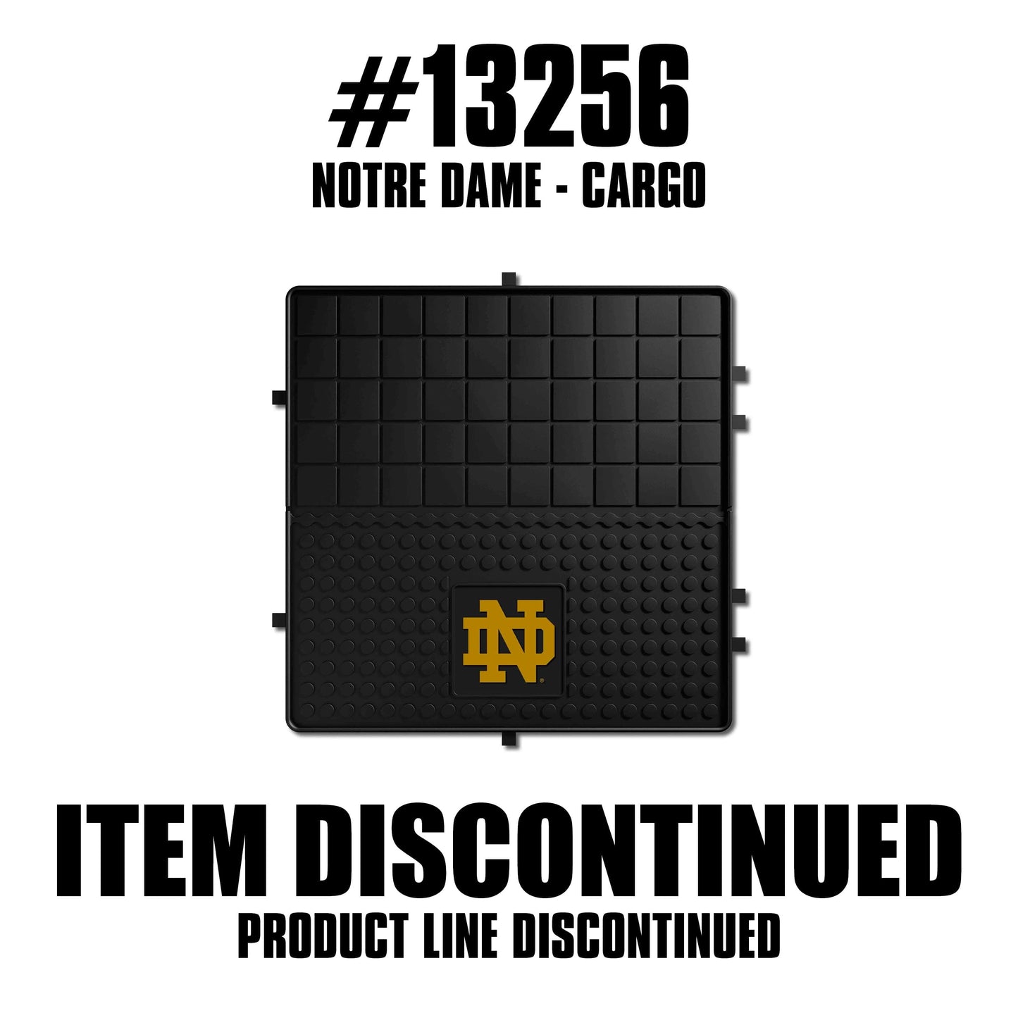 Notre Dame Fighting Irish Heavy Duty Cargo Mat 31"x31" - Notre Dame - Flyclothing LLC
