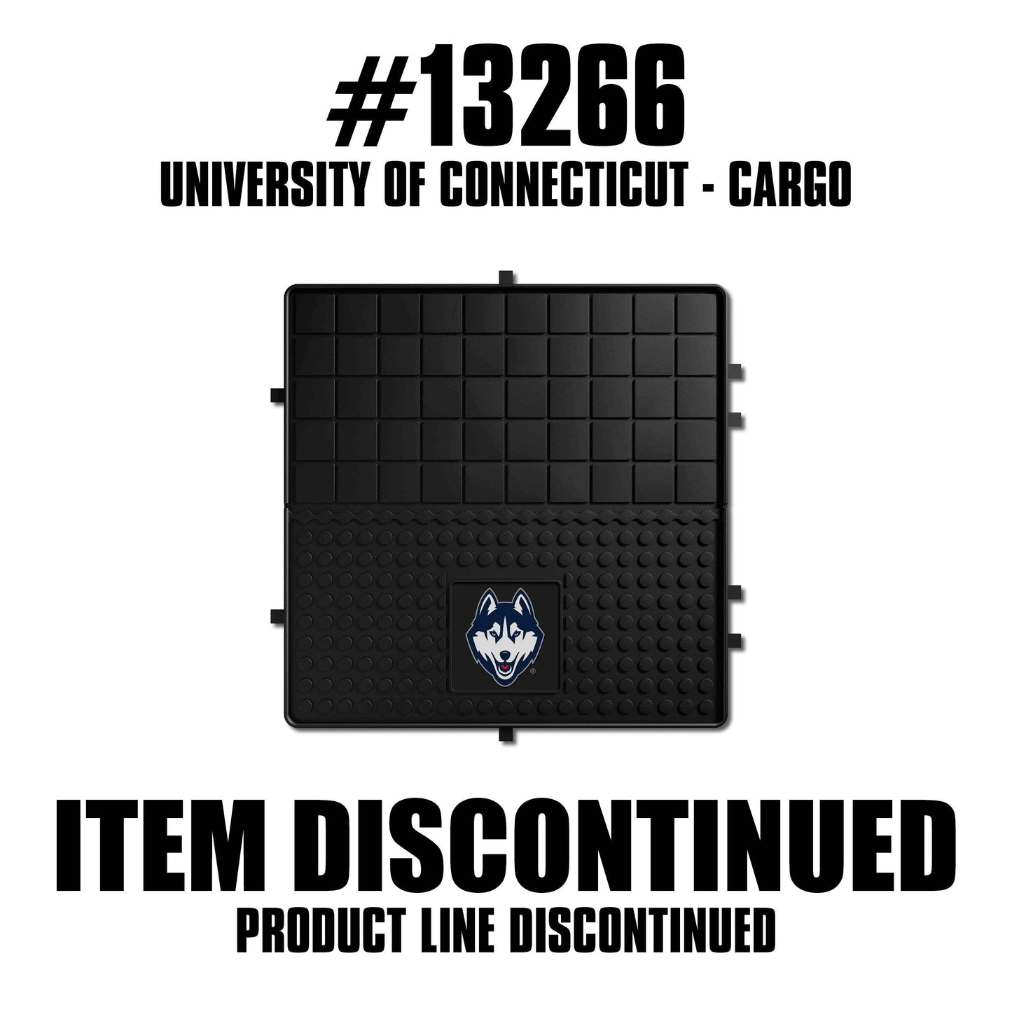 UConn Huskies Heavy Duty Cargo Mat 31"x31" - UConn - Flyclothing LLC