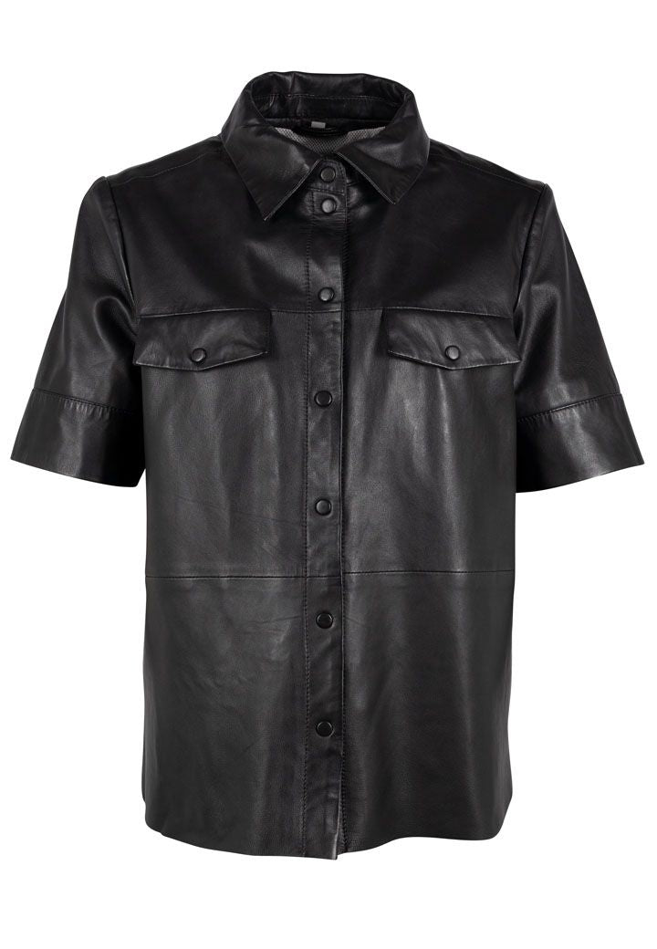 Lotta CF Leather T-Shirt