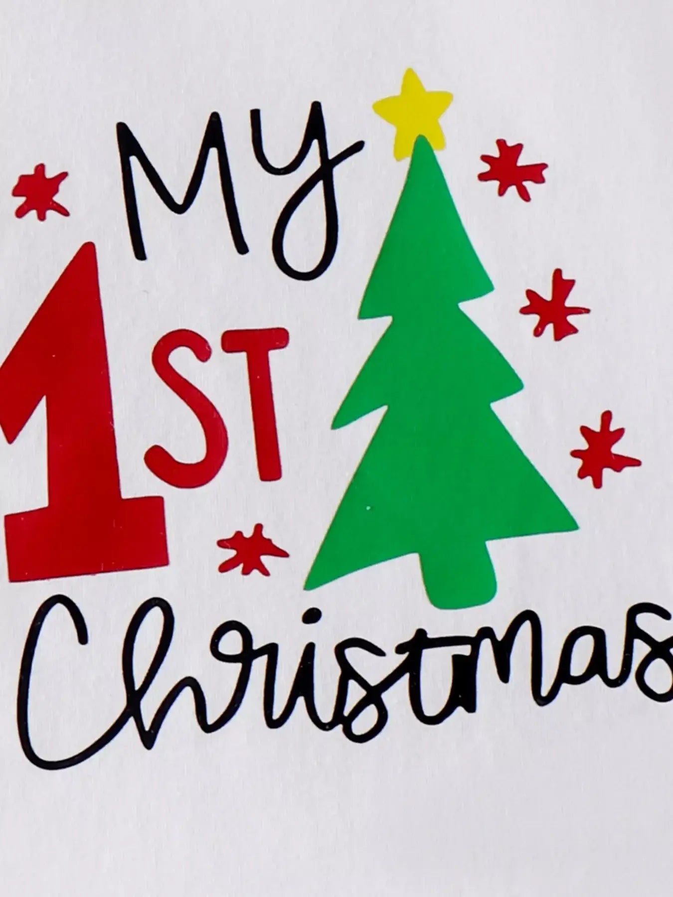 Children's My First Christmas Outfit Set - Trendsi - Flyclothing LLC