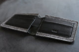 Dual Textured Wallet - Kiko Leather - Flyclothing LLC