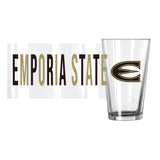Emporia State 16oz Overtime Pint Glass - Logo Brands - Flyclothing LLC