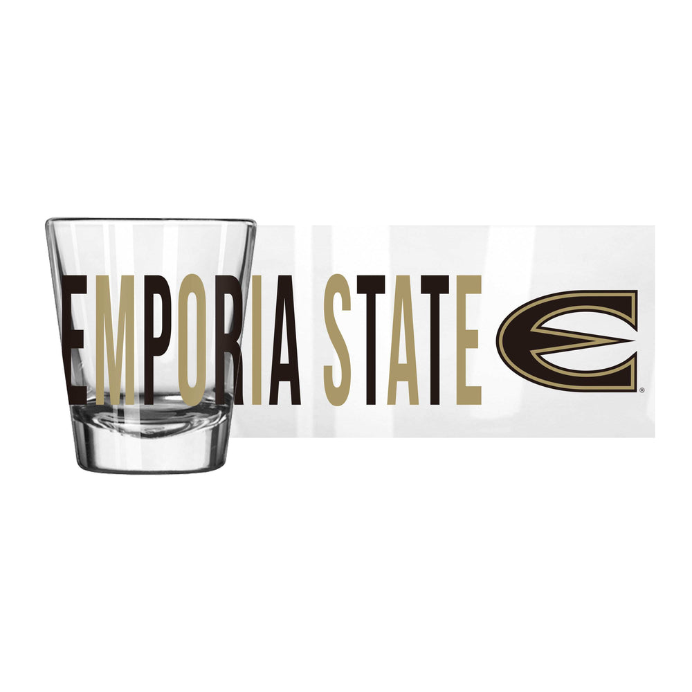Emporia State 2oz Overtime Shot Glass - Logo Brands - Flyclothing LLC