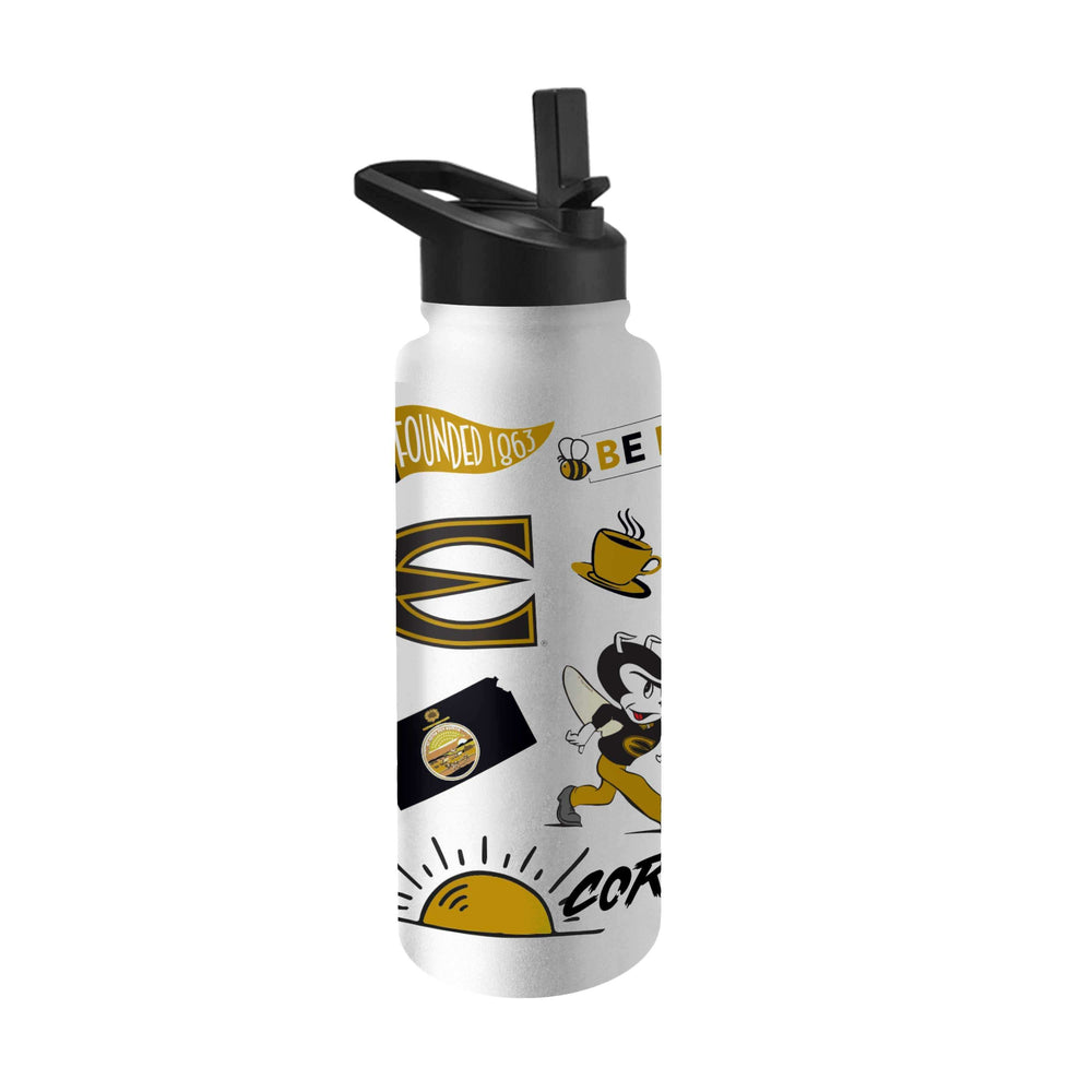 Emporia State 34oz Native Quencher Bottle - Logo Brands - Flyclothing LLC