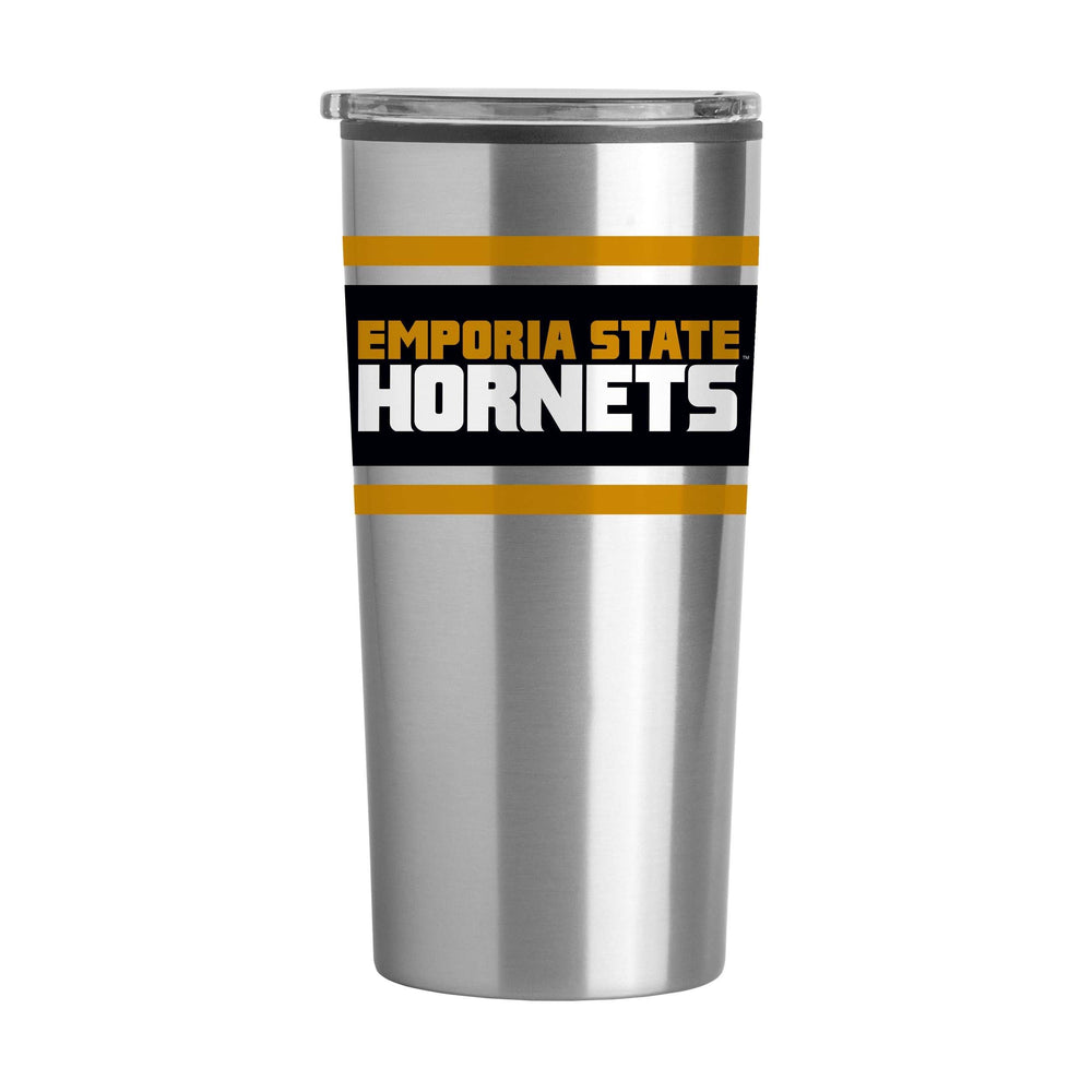 Emporia State Stripe 20 oz Fusion Tumbler - Logo Brands - Flyclothing LLC