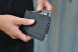 Dual Textured Wallet - Kiko Leather - Flyclothing LLC