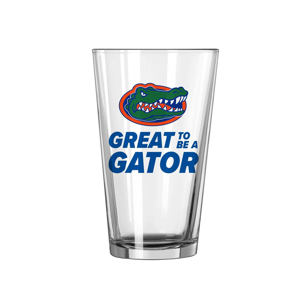 Florida 16oz Slogan Pint Glass - Logo Brands - Flyclothing LLC