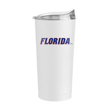 Florida 20oz White Flipside Powder Coat Tumbler