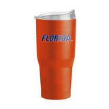 Florida 30oz White Flipside Powder Coat Tumbler
