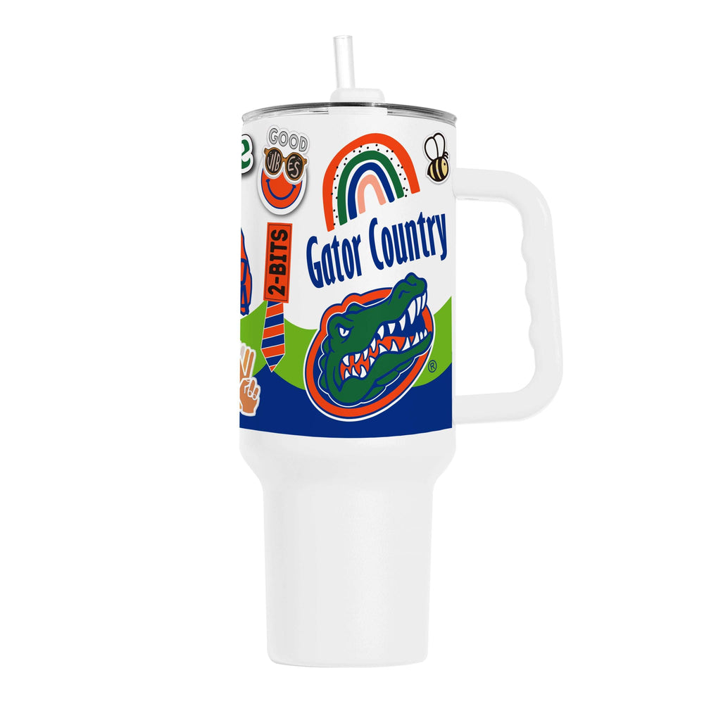 Florida 40oz Native Powder Coat Tumbler - Logo Brands - Flyclothing LLC